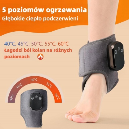 Masážny prístroj na nohy 👣 Masáž + teplý obklad | Zmierňuje bolesť a napätie | 3 vibračné režimy 🔥 POLOVIČNÁ CENA – 50% ZĽAVA