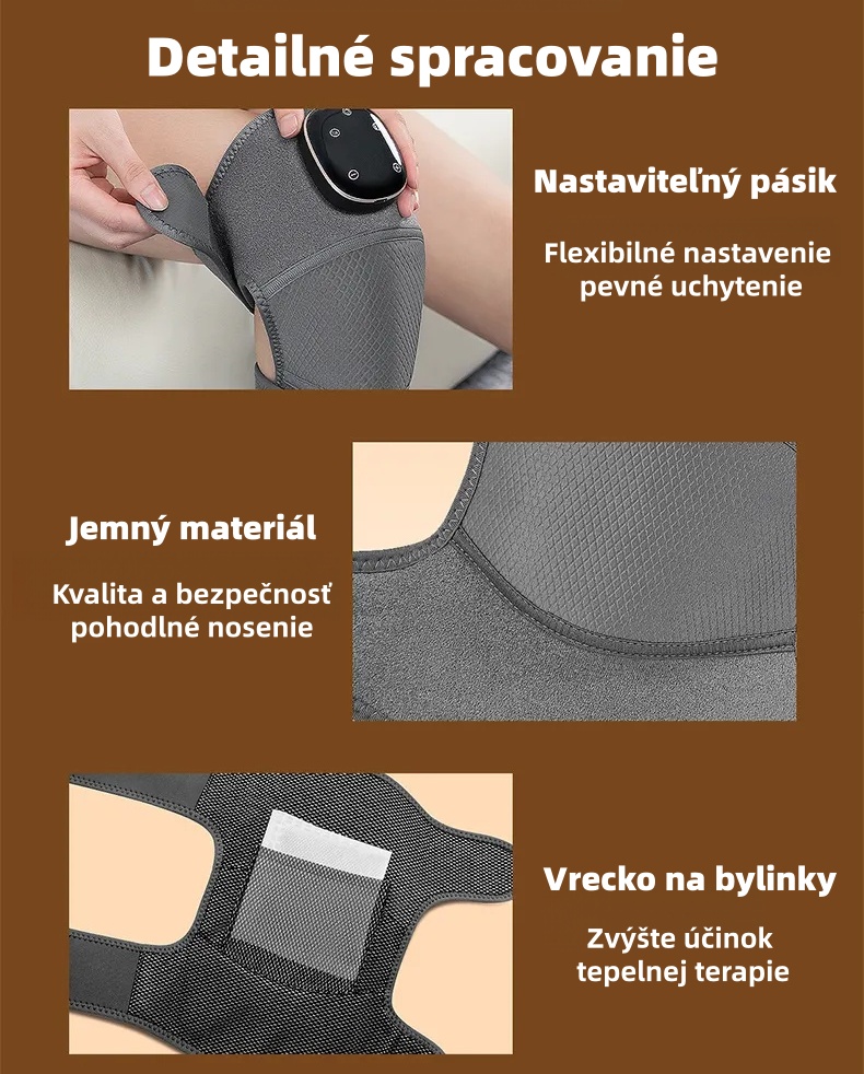 🦵 Masážny prístroj na kolená s funkciou vyhrievania 🔥 50% zľava | Inteligentná regulácia teploty | Vhodné pre viacero akupunktúrnych bodov ✨