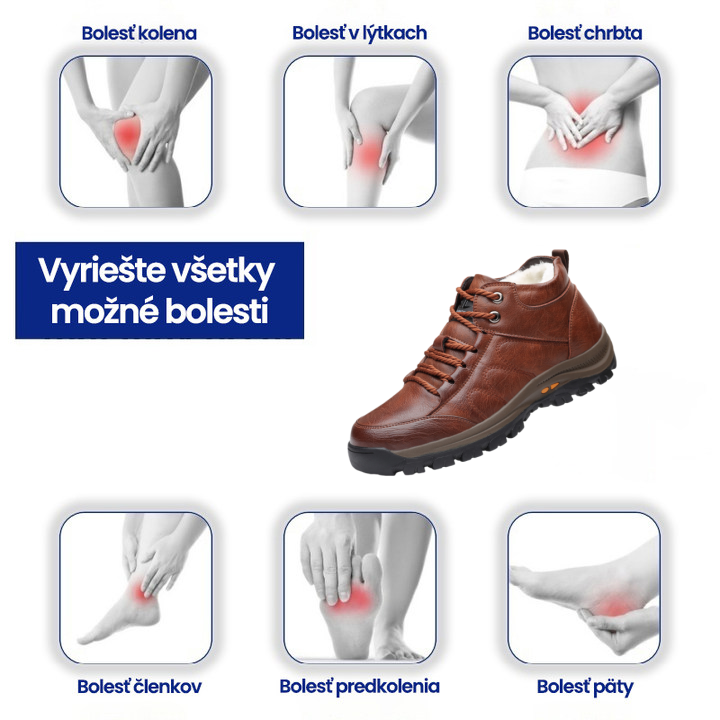 🔴 Talianske ručne šité topánky z pravej kože ✅ Elegantné ortopedické topánky + podpora členku 🦶 Pohodlné a protišmykové (vhodné pre ľudí s problémami s nohami!)