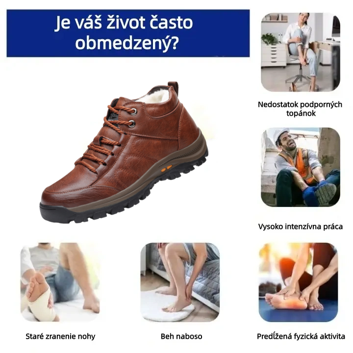 🔴 Talianske ručne šité topánky z pravej kože ✅ Elegantné ortopedické topánky + podpora členku 🦶 Pohodlné a protišmykové (vhodné pre ľudí s problémami s nohami!)