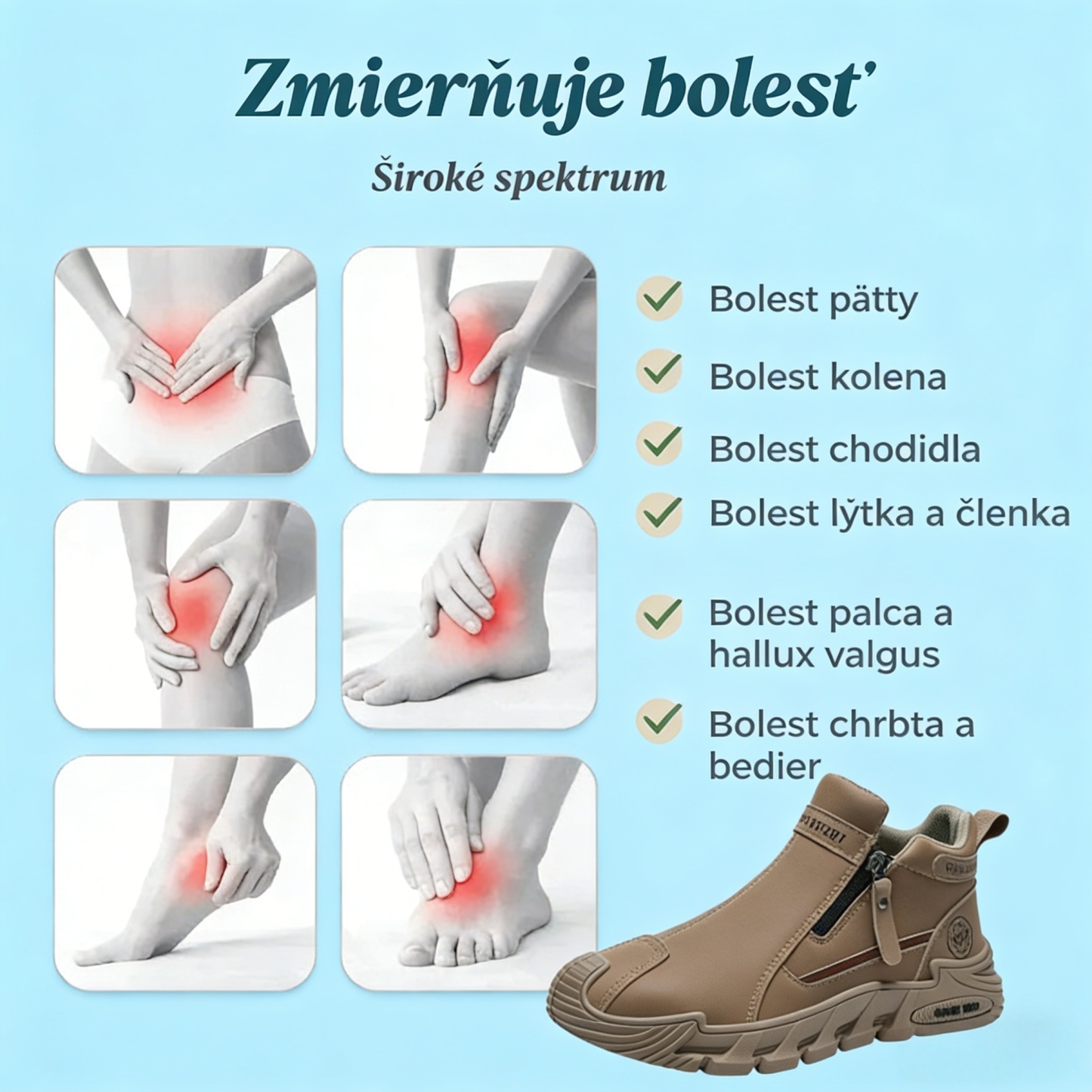🔥 Posledná šanca – 50% dole!⏰Slovensko ergonomická obuv na každodenné nosenie✅ Výnimočné pohodlie a stabilná podpora chodidla🦶 Znižuje tlak a únavu nôh