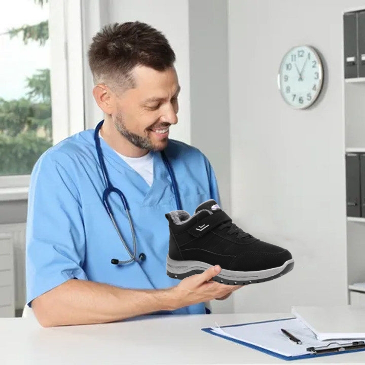 🔥 (Posledný deň) 50% zľava 🎁 Zimná teplá ortopedická obuv - Účinne zmierňuje bolesti nôh - Ergonómia