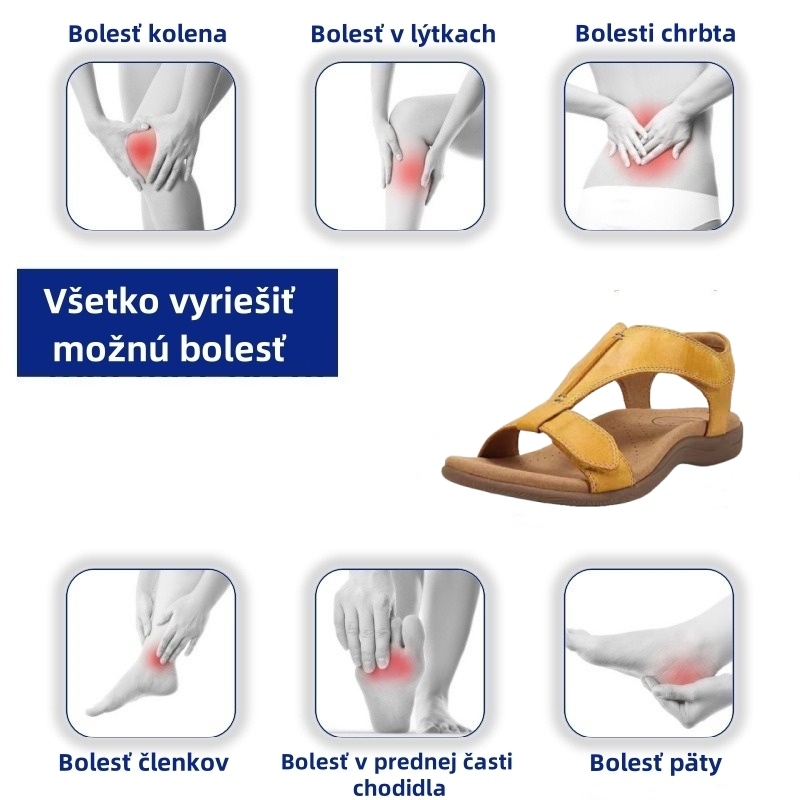 🔥Len jeden deň​​ 50% zľava - Letné ortopedické sandále - Ergonomický dizajn✅ Urobte chôdzu pohodlnejšou
