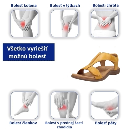 🔥Len jeden deň​​ 50% zľava - Letné ortopedické sandále - Ergonomický dizajn✅ Urobte chôdzu pohodlnejšou