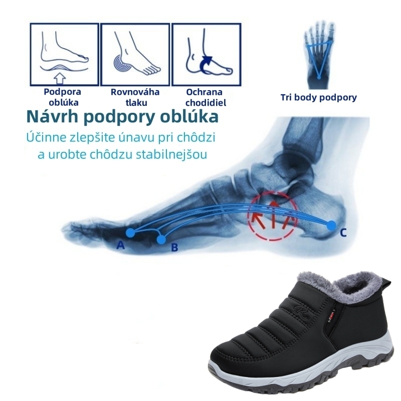 (🔥Dnes zľava 50% - nepremeškajte túto príležitosť) ⏰ - Mäkká a pohodlná vlnená vychádzková obuv (klenutá podpora - uľahčuje chôdzu)