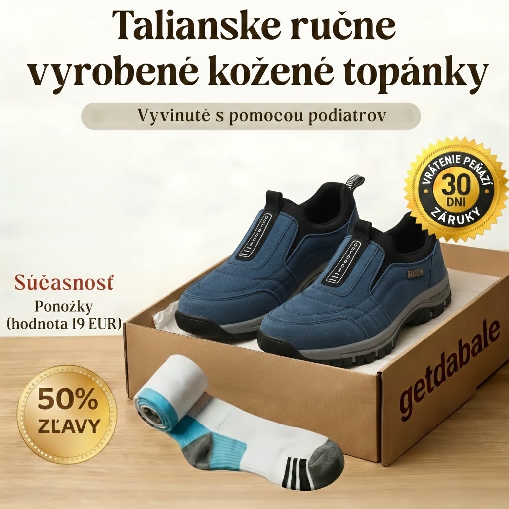 🔥Dnes za polovičnú cenu - Nenechajte si to ujsť✅Ergonomicky navrhnutá ortopedická obuv👞 s podporou klenby pre jednoduchú úľavu od bolesti chodidiel 👣