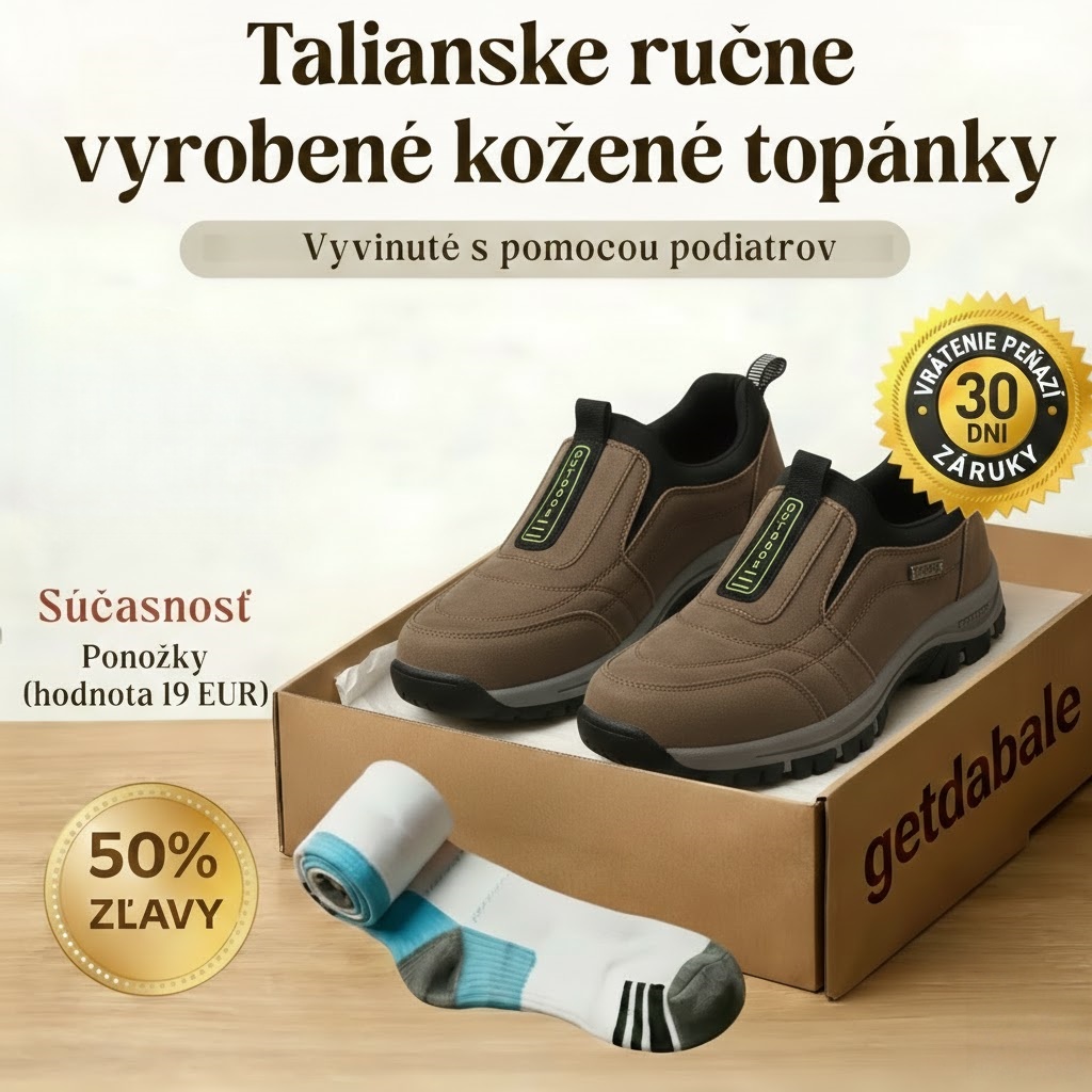 🔥Dnes za polovičnú cenu - Nenechajte si to ujsť✅Ergonomicky navrhnutá ortopedická obuv👞 s podporou klenby pre jednoduchú úľavu od bolesti chodidiel 👣