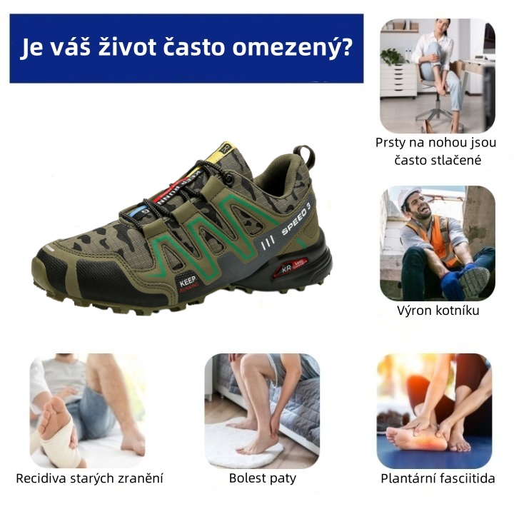 Ortopedická obuv Sennery® – ergonomicky navržená pro bolesti zad, nohou a kloubů – unisex