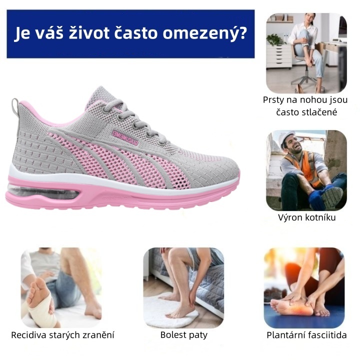 Ortopedická obuv Sennery® Medical – Ergonomicky navržená pro úlevu od bolesti zad, nohou a kloubů – Unisex