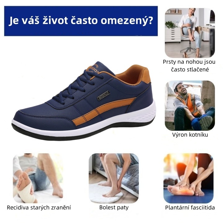 Sennery® – Ergonomicky navržená lékařská ortopedická obuv, která ulevuje od bolesti zad, kloubů a nohou.