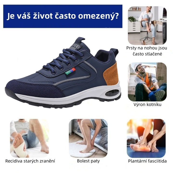 Sennery® – Ergonomicky navržená lékařská ortopedická obuv, která ulevuje od bolesti zad, kloubů a nohou.