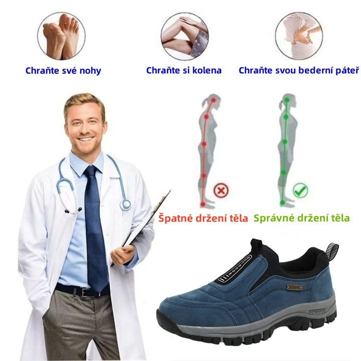 ✅Vysoce kvalitní semišové boty🦶Ulevují od bolesti nohou a fasciitidy - Voděodolné a protiskluzové🔴Ručně vyráběné ortopedické boty