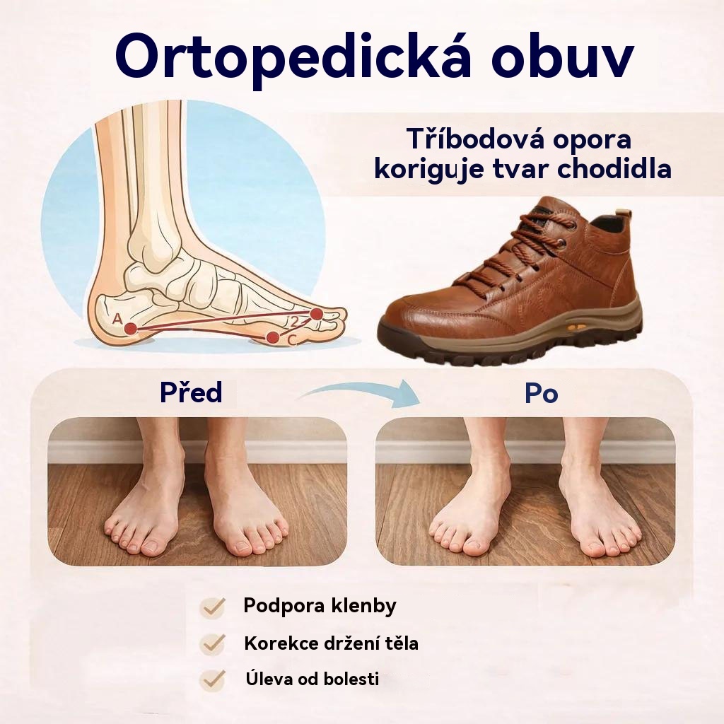 🐂 Pánské ručně šité kožené boty z telecí kůže 👞 K dispozici ve všech velikostech, snadno se nazouvají a zouvají ✅ Teplé, pohodlné, nepromokavé a protiskluzové