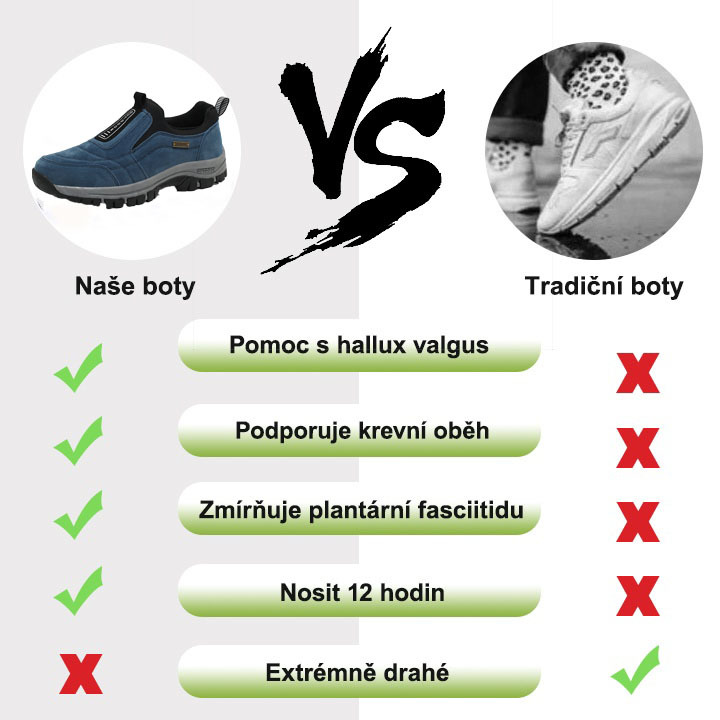 ✅Vysoce kvalitní semišové boty🦶Ulevují od bolesti nohou a fasciitidy - Voděodolné a protiskluzové🔴Ortopedické boty