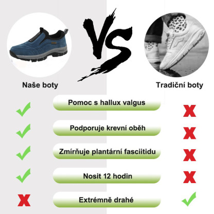 ✅Vysoce kvalitní semišové boty🦶Ulevují od bolesti nohou a fasciitidy - Voděodolné a protiskluzové🔴Ortopedické boty