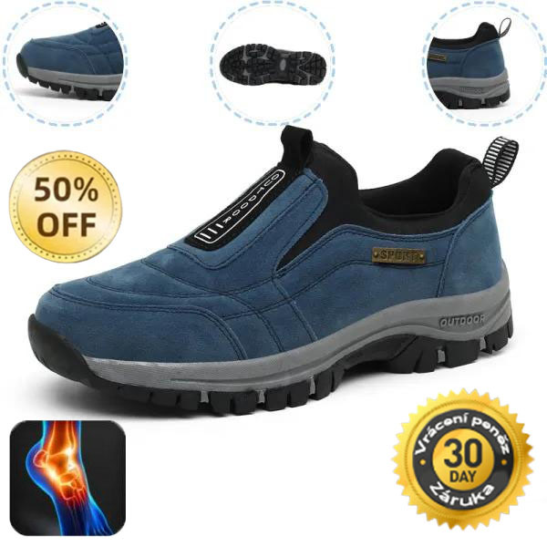 ✅Vysoce kvalitní semišové boty🦶Ulevují od bolesti nohou a fasciitidy - Voděodolné a protiskluzové🔴Ručně vyráběné ortopedické boty