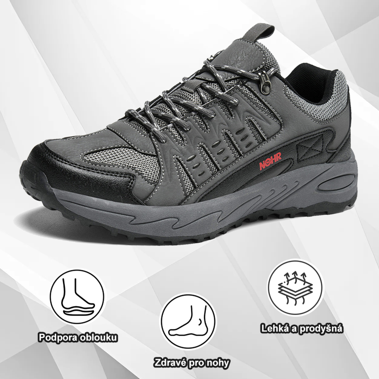 (🔥Dnes sleva 50 % – vezměte si to!) Prémiová stylová ortopedická obuv 👞 – Ergonomický design pro úlevu od bolesti