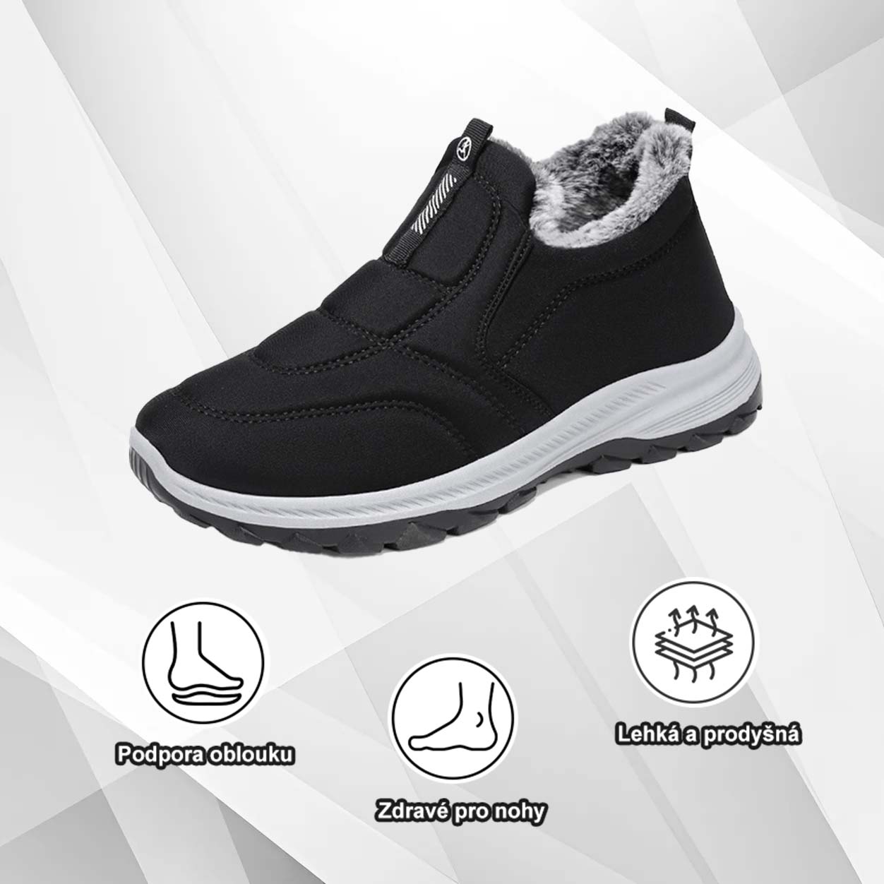 (🔥Dnes sleva 50 % – vezměte si to!) Prémiová stylová ortopedická obuv 👞 – Ergonomický design pro úlevu od bolesti