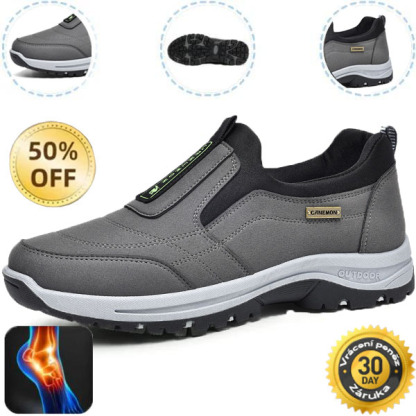 ✅Vysoce kvalitní semišové boty🦶Ulevují od bolesti nohou a fasciitidy - Voděodolné a protiskluzové🔴Ručně vyráběné ortopedické boty