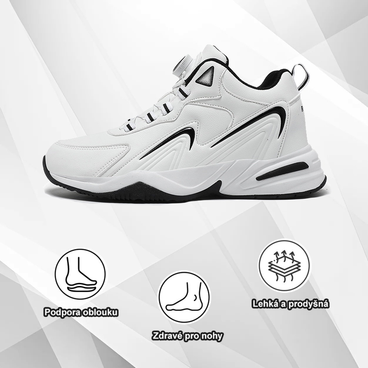 (🔥Dnes sleva 50 % – vezměte si to!) Prémiová stylová ortopedická obuv 👞 – Ergonomický design pro úlevu od bolesti