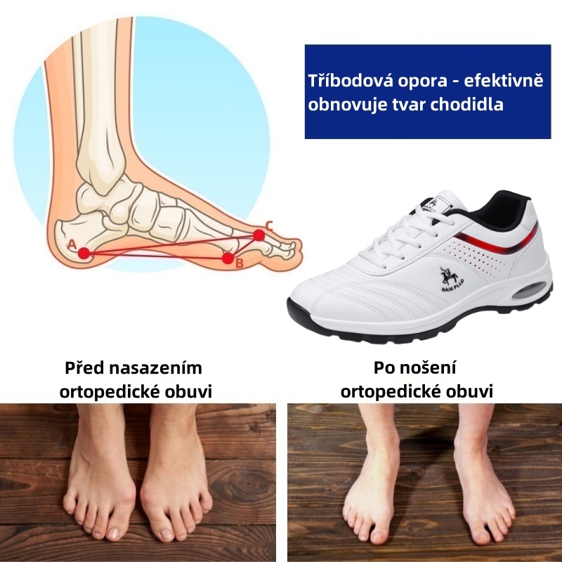 Ortopedická obuv Sennery® – ergonomicky navržená pro bolesti zad, nohou a kloubů – unisex