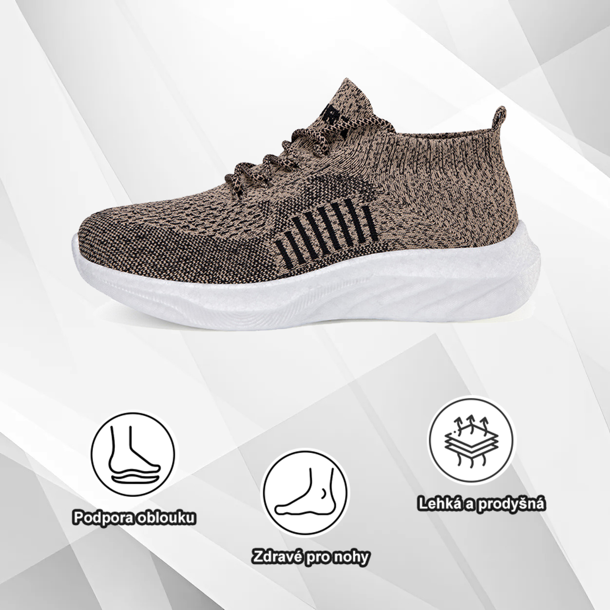 (🔥Dnes sleva 50 % – vezměte si to!) Prémiová stylová ortopedická obuv 👞 – Ergonomický design pro úlevu od bolesti