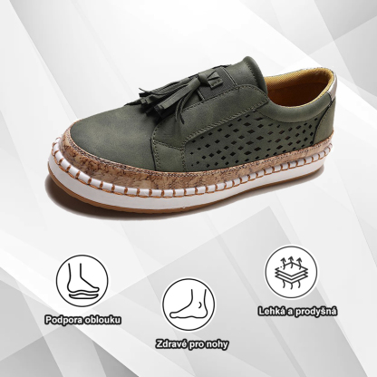 (🔥Dnes sleva 50 % – vezměte si to!) Prémiová stylová ortopedická obuv 👞 – Ergonomický design pro úlevu od bolesti