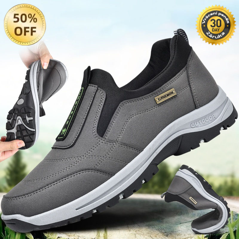 ✅Vysoce kvalitní semišové boty🦶Ulevují od bolesti nohou a fasciitidy - Voděodolné a protiskluzové🔴Ortopedické boty