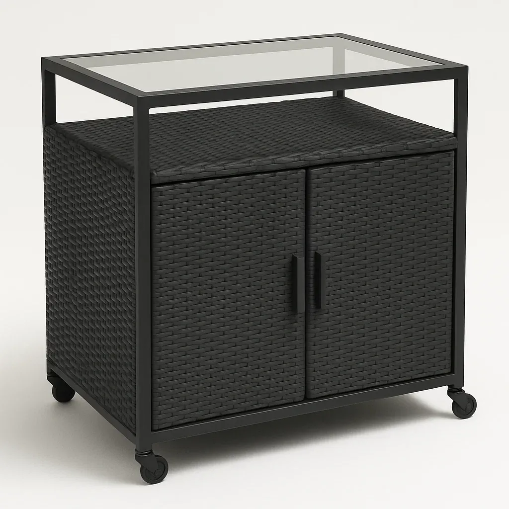 Chariots de service pour terrasse et jardin