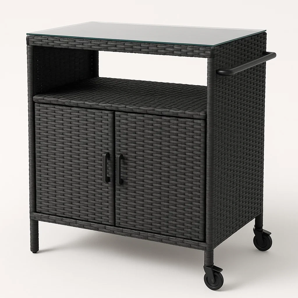 Chariots de service pour terrasse et jardin