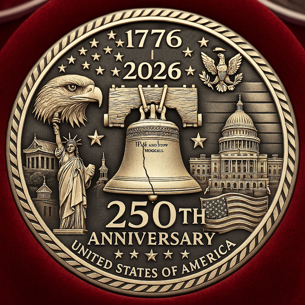 Limited Edition 250th Anniversary Commemorative Coins 🇺🇸