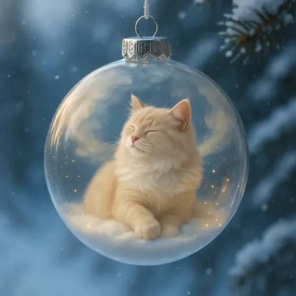 🔥Last Day 49% OFF - Cute Cat Christmas Ornaments Collection
