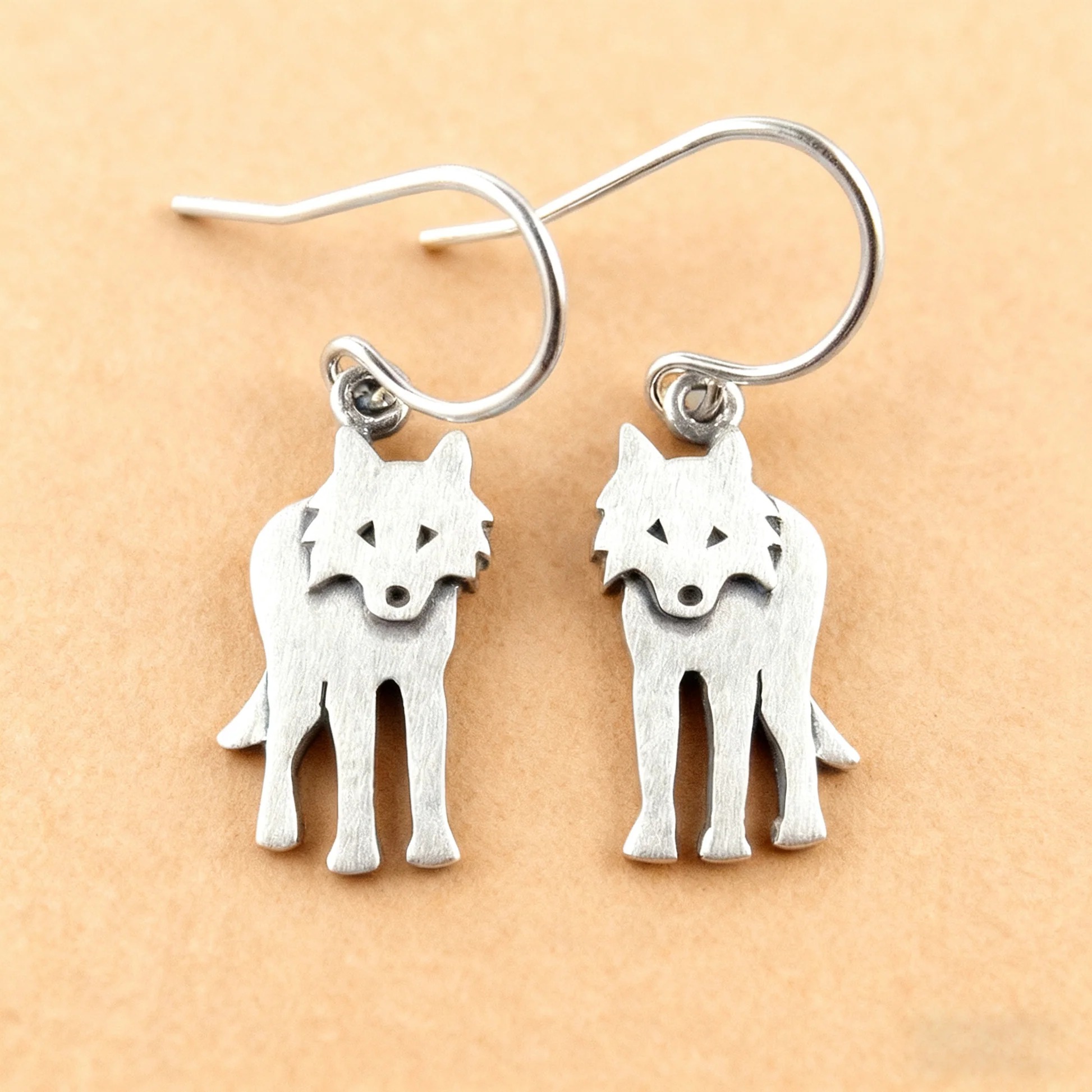 German Shepherd Earrings