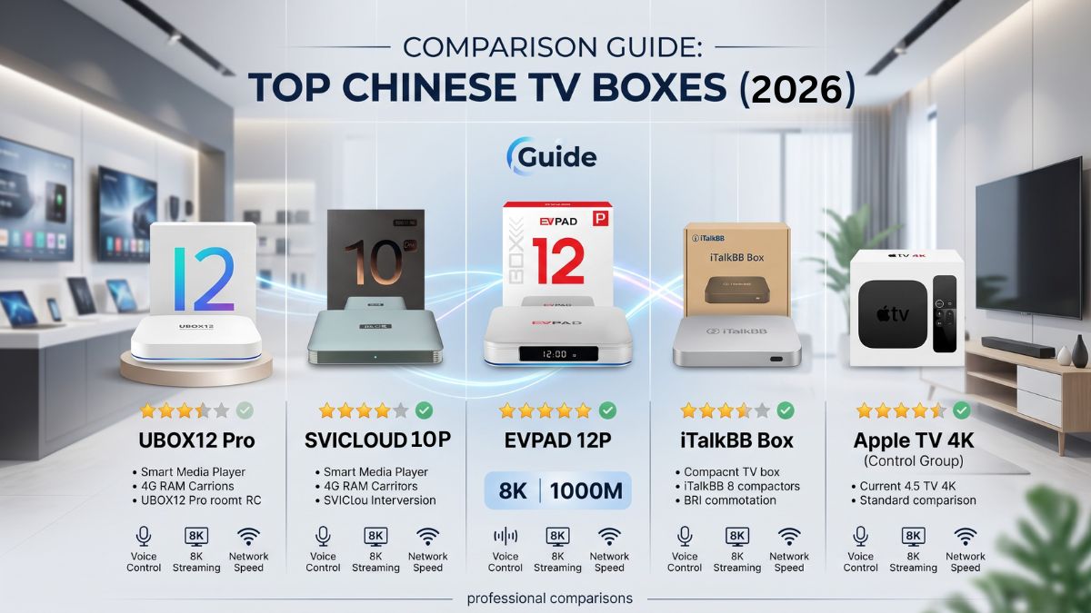 Top 5 Chinese TV boxes for North America 2026 comparison guide