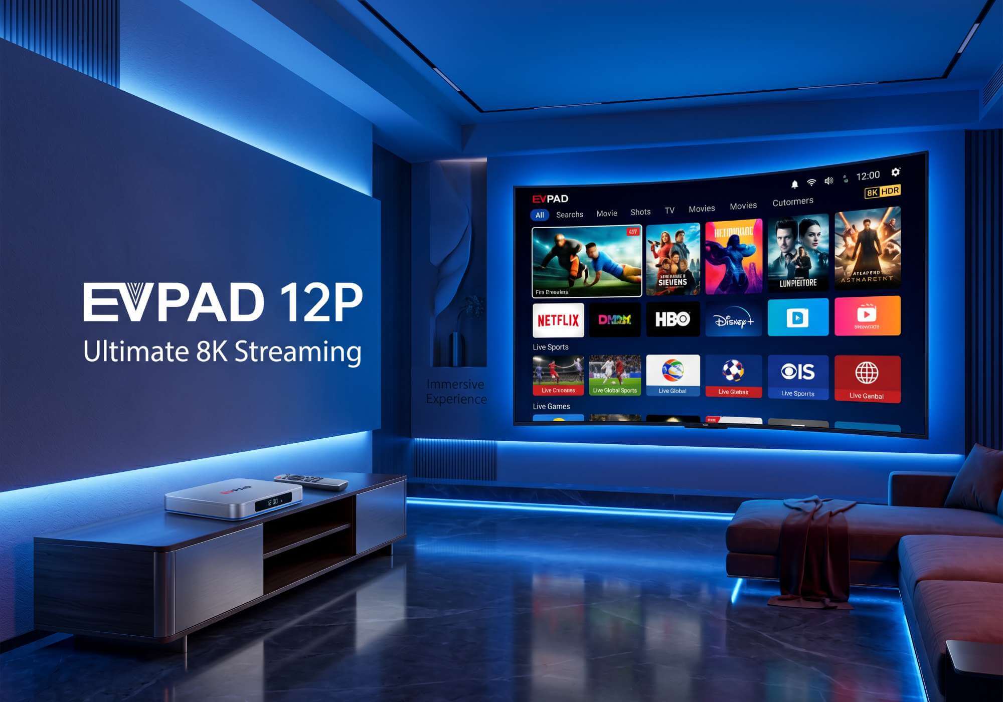 {"default":"EVPAD 12P 4K 8K Android TV box streaming experience"}
