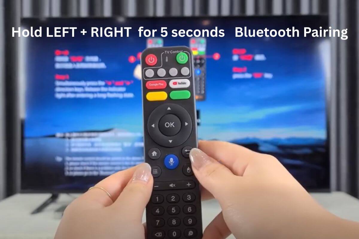 EVPAD 12P remote pairing steps for voice control