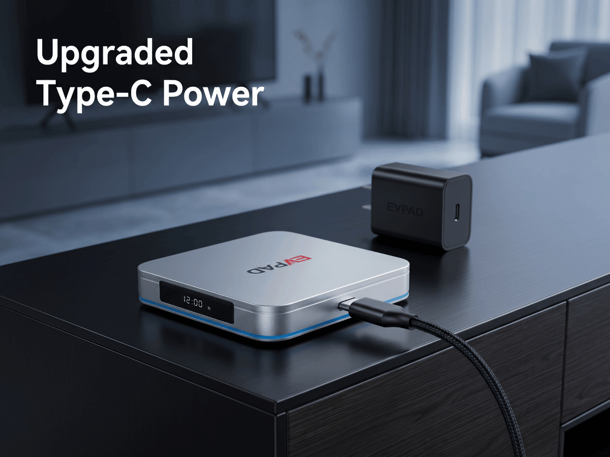 {"default":"EVPAD 12P upgraded Type-C power connection for stable daily use"}

