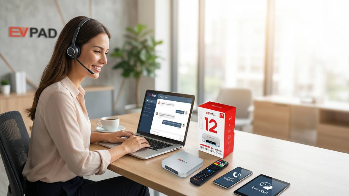 EVPAD customer support contact and assistance