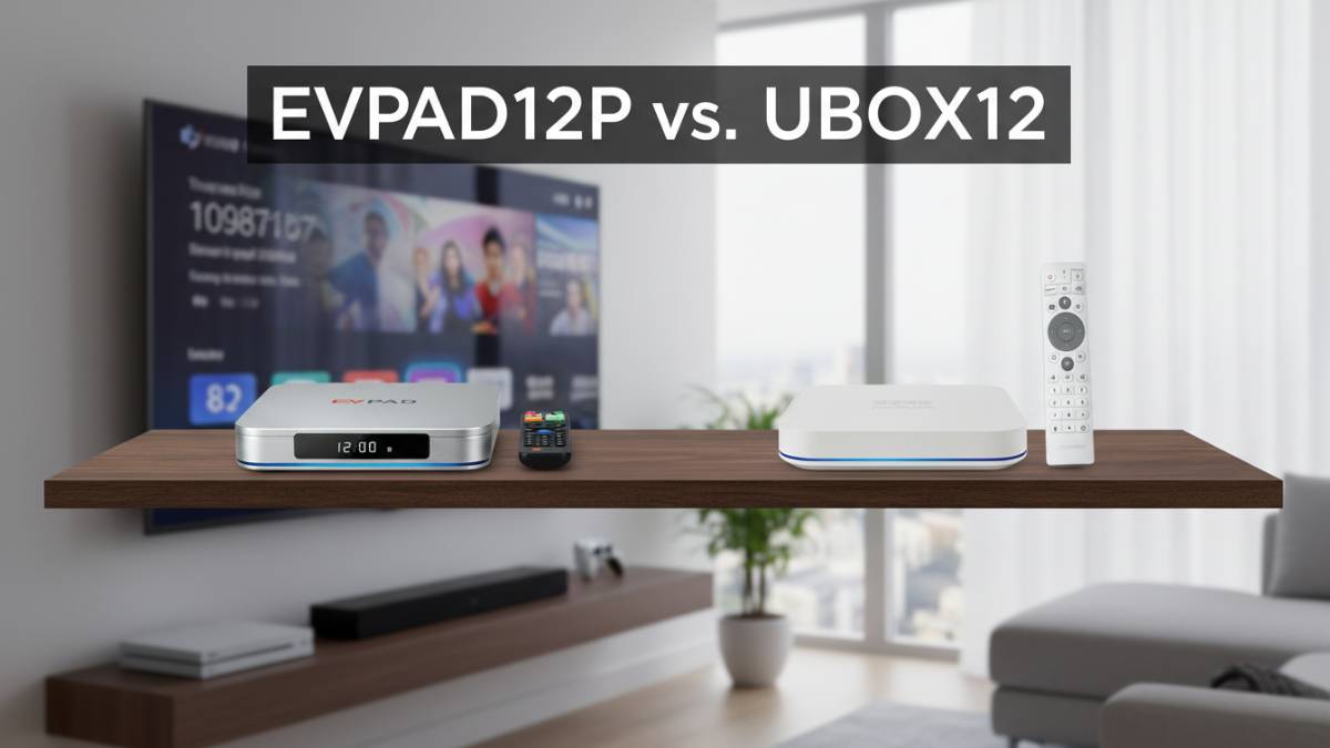 Comparison of User Experience and Features Between the EVPAD12P and UBOX12 Systems