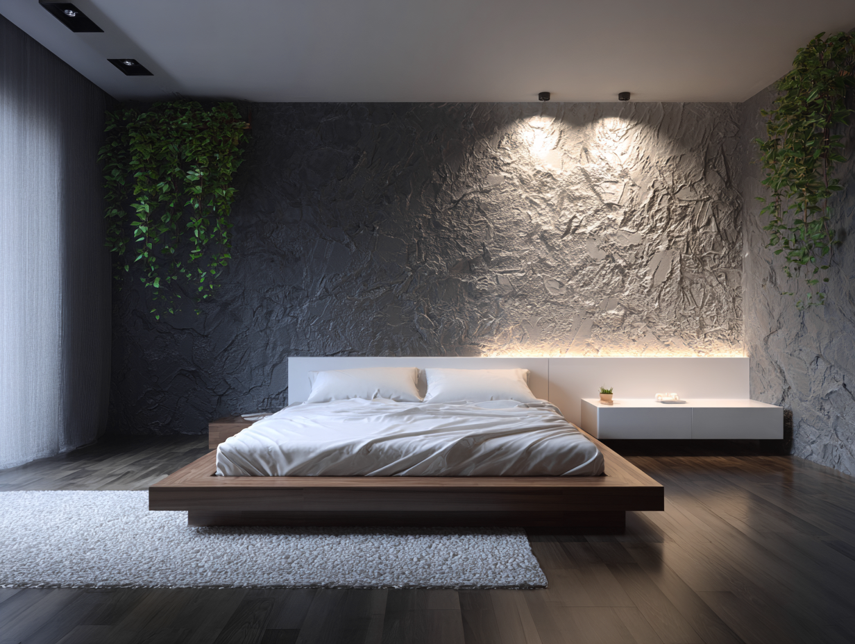 Camas dobles-madera-203x162x102 cm-beige/marrón-estilo moderno-Luxegetpad