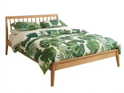 Lit double-bois-200x160x95 cm-Naturel-style scandinave-Nookuphut