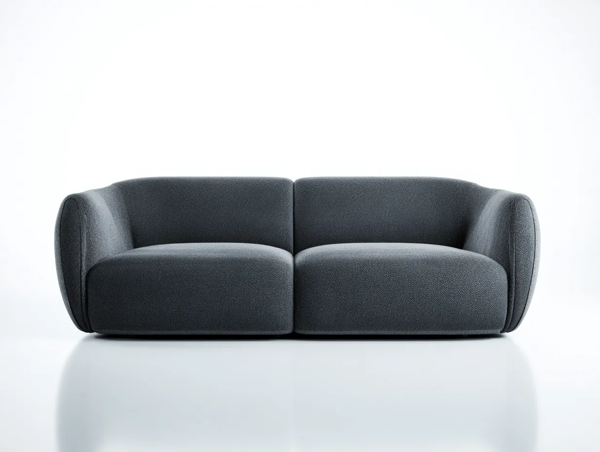 2 Seater Sofa contemporary indoor seating dark grey