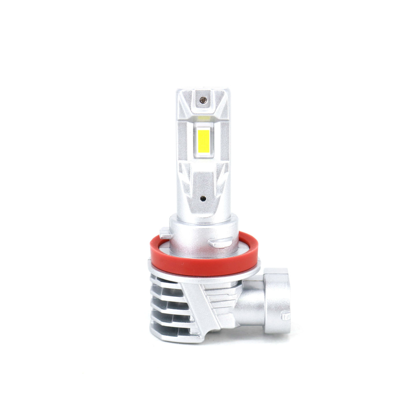 M6 Liquid-Cooled LED Headlight Bulb 27W 6000LM | 360° Beam Angle | Patented Copper Tube Cooling | 1mm Ultra-thin Substrate | 6500K White H7 H11 9005 9006 9012 (2-Pack)