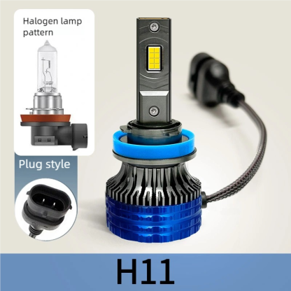 Super Bright H4 H11 LED Headlight Bulbs 6000K White 30000LM 80W