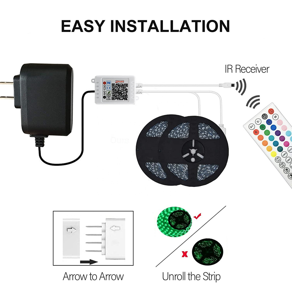 LED Rhythm Light Dancing to Music for Home Party and Bedroom Atmosphere