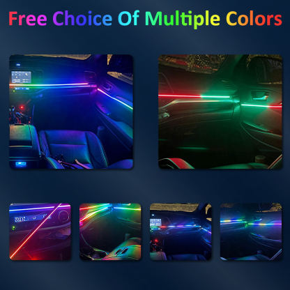 Universal DIY Car LED Strip for Dashboard and Door Gaps