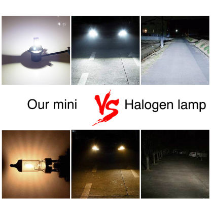 M2 LED Headlight Bulb 27W 4200LM | Internal Driver Design | 360° Adjustable Chuck | High Speed Ball Fan Cooling | 6500K White | Aviation Aluminum 6063 | Plug & Play (2-Pack)