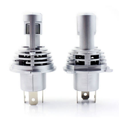 M3 Classical Design LED Headlight Bulb 25W 4200LM | Plug & Play Halogen Size | Imported ZES Chips 6500K Cool White H1 H4 H7 H11 HB3 HB4 9012 (2-Pack)