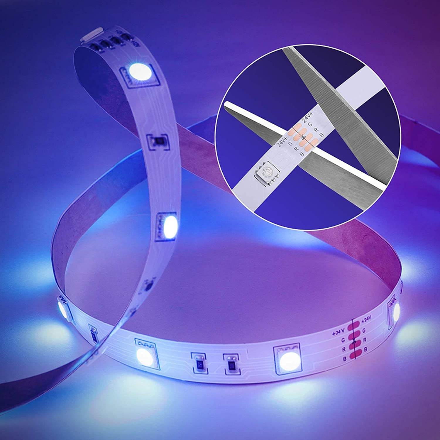 RGBIC floor lamp music sync for gaming room decor