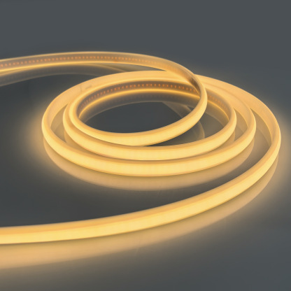 SeaPeak 220V Flexible LED Neon Strip - 100m Continuous Length, 210LEDs/m High Density, IP65 Waterproof UV-Resistant Silicone, 5-Year Warranty (2400K-6000K)